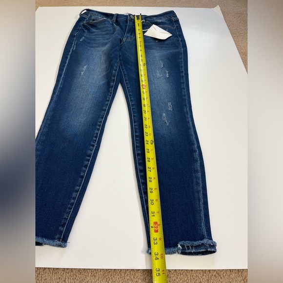 Kan Can Mid rise Ankle Skinny Jeans Size 9 / 28 New with Tags - Picture 11 of 11
